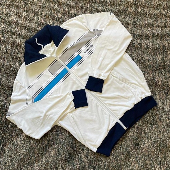 Vintage 70s Adidas Colorway Zip Up